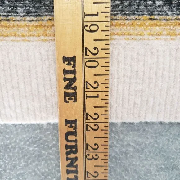 New! Skies Are Blue Marbled Colorblock Sweater Womens Medium Oatmeal Pink NWT - Picture 6 of 6